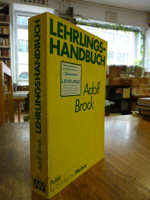 Lehrlingshandbuch - Orientierungen für die Ausbildung in Lehre und Berufsschule