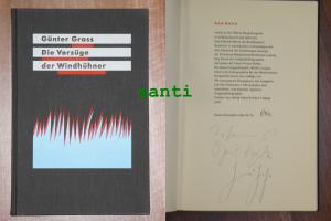 gebrauchtes Buch – Grass, Günter SIGNIERT – Die Vorzüge der Windhühner Die Graphischen Bücher. Erstlingswerke deutscher Autoren Band 8