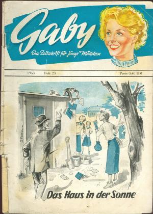 Gaby Zeitschrift Fur Junge Madchen Heft 23 Von 1953 Uta Verlag Buch Erstausgabe Kaufen A016ubio01zzl