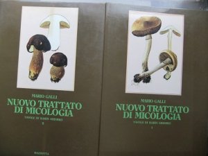 gebrauchtes Buch – Mario GALLI – Nuovo trattato di micologia. Tavole di Karin Shishko. Prefazione di Sergio Tonzig (in two volumes).