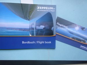 Zeppelin NT (Neue Technologie) "Die schönste Art zu fliegen". Bordbuch / Flight Book.