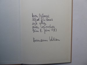 Der Amüsierdoktor. Gestaltung Hermann Kilian. * Mit eigenhändiger Widmung u. Signatur von Hermann Kilian auf dem Vorsatzblatt.