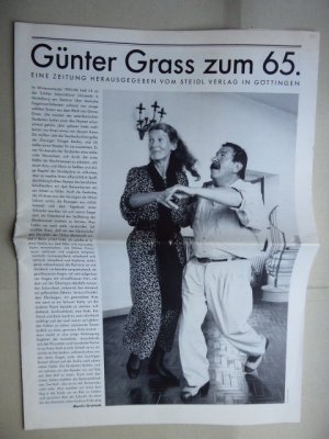 Günter Grass zum 65. Eine Zeitung herausgegeben vom Steidl Verlag in Göttingen.