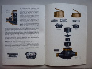 antiquarisches Buch – WASSERMESSER-VERTRIEBS-GmbH. - – Einheits-Hauswasserzähler Bauart R - Ringkolben-Wasserzähler.