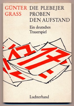 antiquarisches Buch – Günter GRASS – Die Plebejer proben den Aufstand. Ein deutsches Trauerspiel.