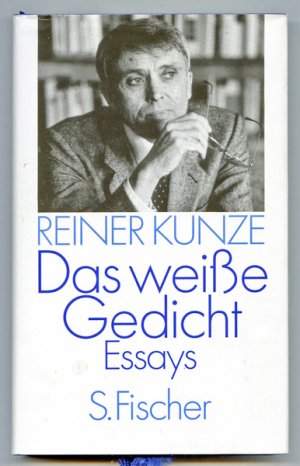 gebrauchtes Buch – Reiner KUNZE – Das weiße Gedicht. Essays.