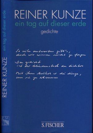 gebrauchtes Buch – Reiner KUNZE – Am Sonnenhang. Tagebuch eines Jahres.