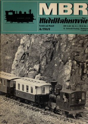 antiquarisches Buch – MBR Modellbahnrevue Heft 4/1969.