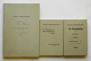 Prozeß-Schriften. Band 1-3. (3 Bde.) . Bd. I: Frau Pollmer, eine psychologische Studie. Faksimilewiedergabe der Handschrift (v. 1907) und der dazugehörigen […]