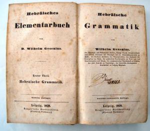 Hebräisches Elementarbuch: Hebräische Grammatik und Hebräisches Lesebuch in einem Band