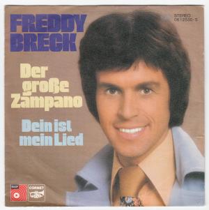 gebrauchter Tonträger – Freddy Breck – Der große Zampano / Dein ist mein Lied gebrauchter Tonträger – Freddy Breck – Der große Zampano / Dein ist mein Lied