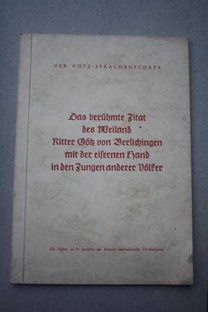 Der Gotz Sprachenfuhrer Buch Antiquarisch Kaufen A01ehpz201zz5