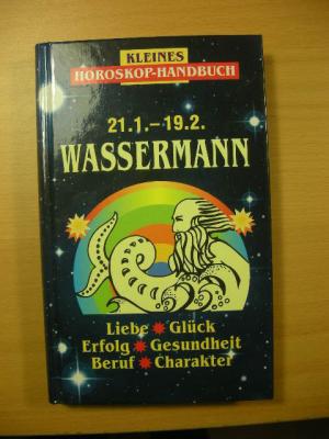 gebrauchtes Buch – Ripota, Peter / Fassbender – Kleines Horoskop- Handbuch. Wassermann. 21.1. bis 19.2. Liebe, Glück, Erfolg, Gesundheit, Beruf, Charakter.