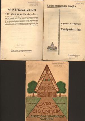 Vom Sparen zum Bauen - der sicherste Weg zur billigen Wohnung und zum Eigenheim durch die Bausparkasse Sachsen + Allgemeine Bedingungen für Bausparverträge […]