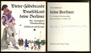 Deutschland deine Berliner. Ein verwegener Menschenschlag gegen - gezeichnet von Heide Luft. 1. - 20. Tsd.