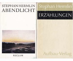 Konvolut "Stephan Hermlin". 9 Titel. 1.) Stephan Hermlin: Die erste Reihe 2.) Zeit der Gemeinsamkeit, Erzählungen, bb-Taschenbuch 3.) Erzählungen 4.) […]