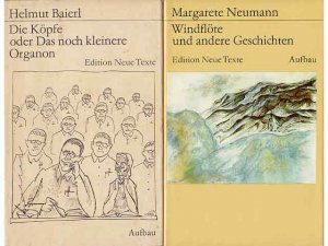 Büchersammlung "Edition Neue Texte". 21 Titel. 1.) Sarah Kirsch: Die Pantherfrau, Fünf unfrisierte Erzählungen aus dem Kassetten-Recorder, Mit Graphiken […]