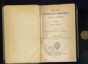 Historiarum Romanarum Libri qui supersunt. Ex Regensione Io. Nic. Madvigii. 2 Bände in einem Band: Vol IV. Pars I. Libros a quaragesimo primo ad quadragesmum […]