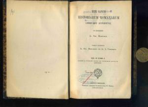 Historiarum Romanarum Libri qui supersunt. Ex Regensione Io. Nic. Madvigii. 2 Bände in einem Band: Vol II. Pars I. Libros a vicesimo primo ad vicesimum […]