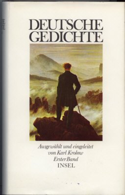 gebrauchtes Buch – Ausgew. u. eingel – Deutsche Gedichte Band 1