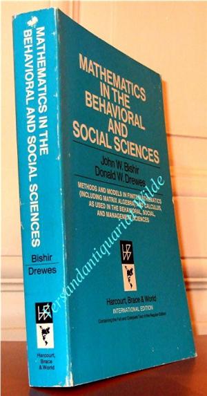 Mathematics in Behavioral and Social Sciences.