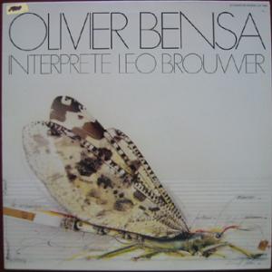 Olivier Bensa interprete Leo Brouwer (Import LP 1984)