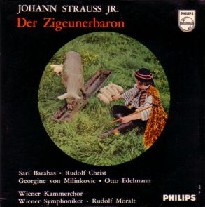 Johann Strauss Jr. Der Zigeunerbaron (Single 1959)