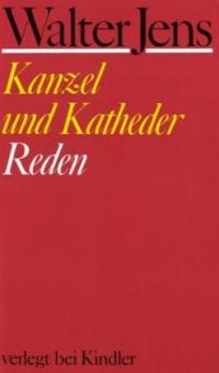 gebrauchtes Buch – Walter Jens – Kanzel und Katheder. Reden.