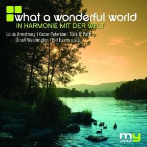 gebrauchter Tonträger – Louis Armstrong; Oscar Peterson – what a wonderful world - In Harmonie mit der Welt