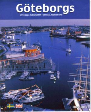 gebrauchtes Buch – Göteborgs Official Tourist Map  2009-2010 - Touristenkarte von Göteburg