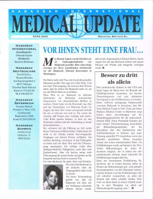 gebrauchtes Buch – Benjamin Gil – Medical Update März 2000 - Hadassah International