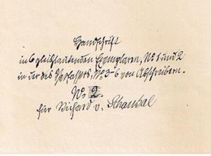 Handschrift "Die Feier des Kammergerichts für E. T. A. Hoffmann". 14 Seiten, von Holtze eigenhändig geschrieben! Es existieren insgesamt nur 6 Exemplare […]