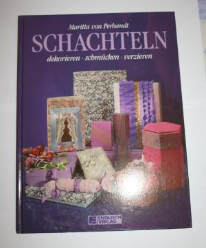 Schachteln, dekorieren, verzieren, schmücken