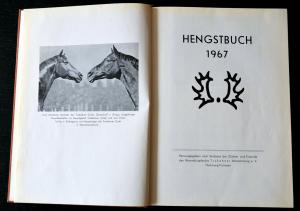 Trakehner Hengstbuch 1967