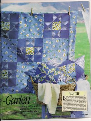 Anna Spass mit Handarbeiten Kreativ und Aktuell 8 August 1998 Kurs Patchwork