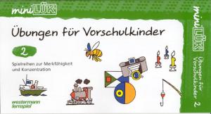 gebrauchtes Buch – LÜK mini. Übungen für Vorschulkinder 2. Spielreihen zur Merkfähigkeit und Konzentration