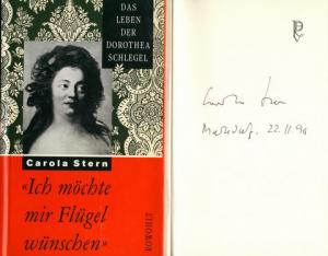 Ich möchte mir Flügel wünschen«., Das Leben der Dorothea Schlegel.