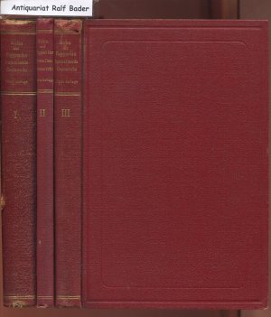 Lehrbuch der darstellenden Geometrie. 3 Bände. 1: Orthogonalprojektion 2. Axonometrie, Perspektive, Beleuchtung 3: Kegelschnitte