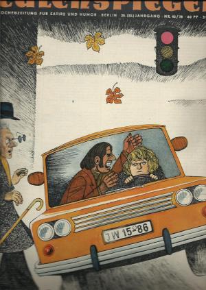 gebrauchtes Buch – Eulenspiegel Nr. 40/78 (mit Funzel) gebrauchtes Buch – Eulenspiegel Nr. 40/78 (mit Funzel)