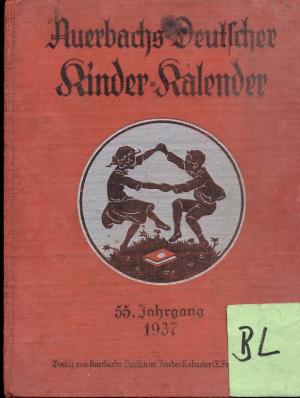 Auerbachs Deutscher Kinderkalender 1937-Mit Spielplan Großtierjagd in Afrika