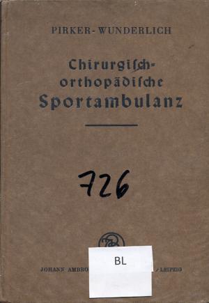 Chirurgische orthopädische Sportambulanz