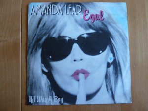 gebrauchter Tonträger – Amanda Lear – AMANDA LEAR  "EGAL" / "IF I WAS A BOY"