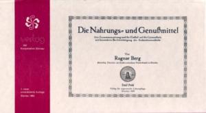 Die Nahrungs- und Genussmittel : ihre Zusammensetzung u. ihr Einfluss auf d. Gesundheit, mit bes. Berücks. d. Aschenbestandteile.