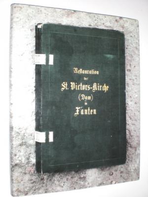 Geschichte des Restaurations-Baues der St. Victors Kirche (Dom) in Xanten in den Jahren 1857-67. Mit Randskizzen und 28 Blatt besonderen Zeichnungen. Bearbeitet von Hans-Dieter Heckes.