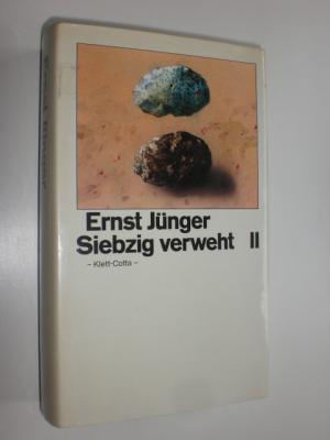 gebrauchtes Buch – Ernst JÜNGER – Sierbzig verweht II.