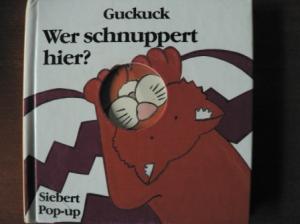 Guckuck. Wer schnuppert hier? Ein Pop-up-Rate-Buch