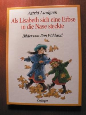 gebrauchtes Buch – Lindgren, Astrid/Wikland – Als Lisabeth sich eine Erbse in die Nase steckte