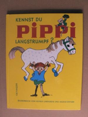 gebrauchtes Buch – Astrid Lindgren – Kennst du Pippi Langstrumpf?