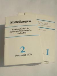 gebrauchtes Buch – Hersg.: Ingwer Ernst Momsen – Mitteilungen der Gesellschaft für Schleswig-Holsteinische Geschichte