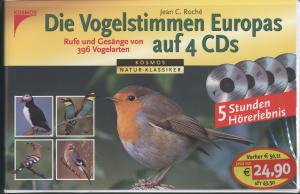 neues Hörbuch – Roche, Jean C – Die Vogelstimmen Europas. Rufe und Gesänge von 396 Vogelarten